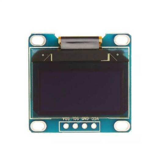 0.96'' I2C OLED Ekran 128x64 Mavi - 2