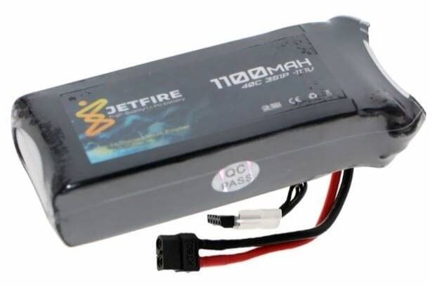 11.1V 1100mAh 40C Li-Po Batareya 3S JetFire Batareya - 1