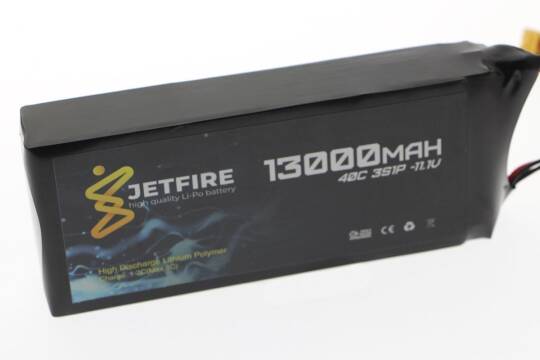 11.1V 13000mAh 40C Li-Po Batareya 3S JetFire Batareya