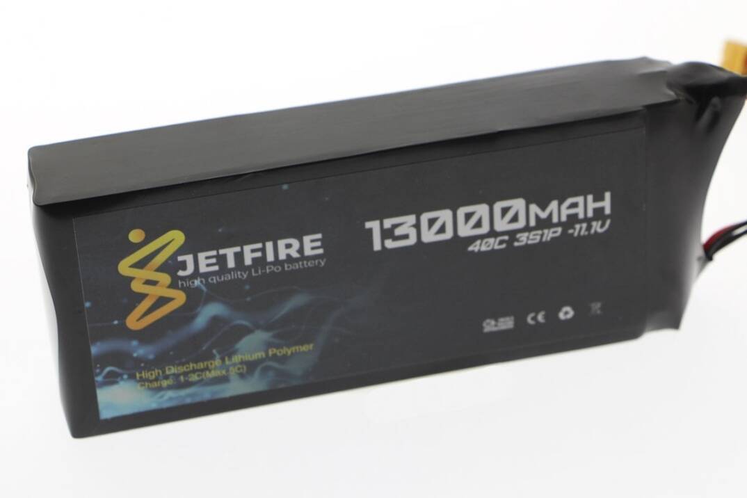 11.1V 13000mAh 40C Li-Po Batareya 3S JetFire Batareya - 1