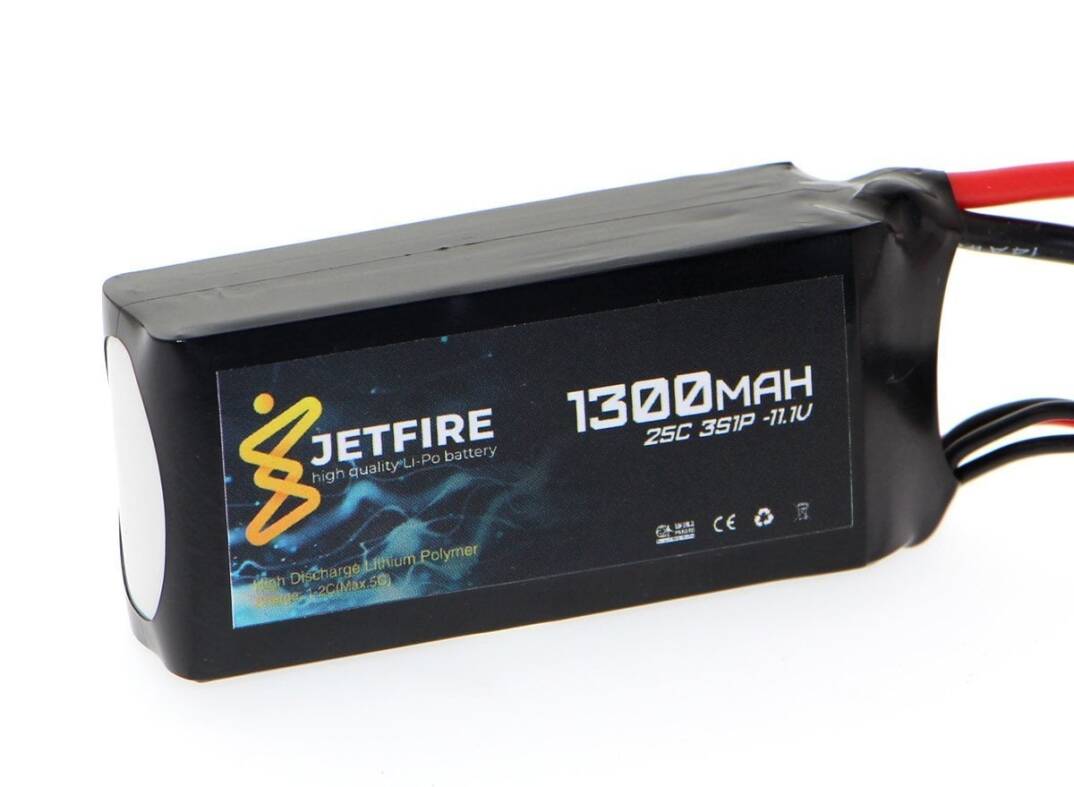 11.1V 1300mAh 25C Li-Po Batareya 3S Batareya - 1