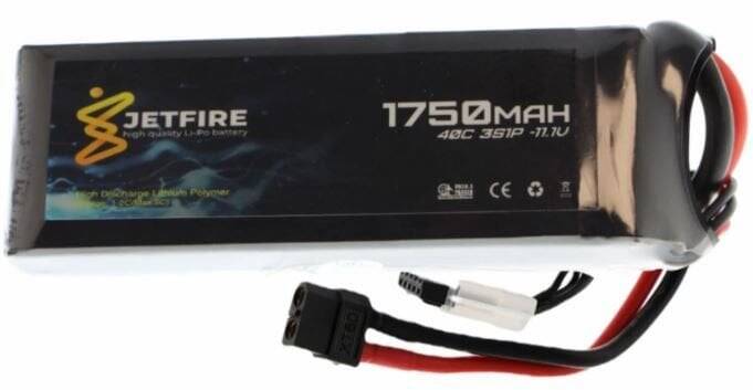 11.1V 1750mAh 40C Li-Po Batareya 3S JetFire Batareya - 1