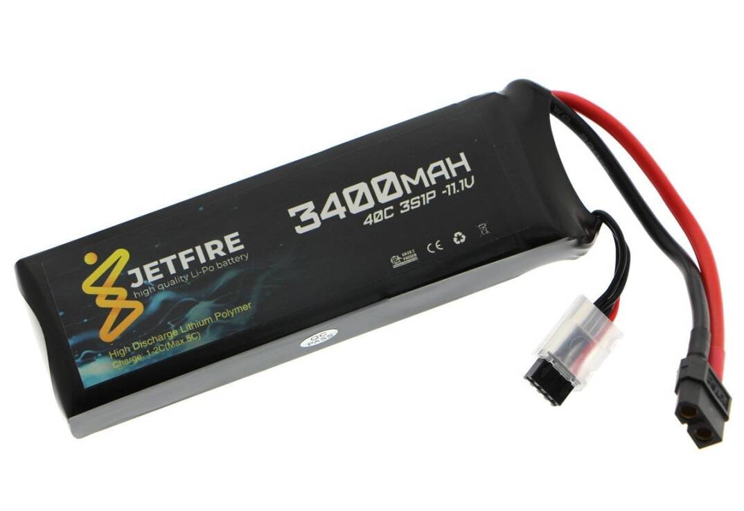 11.1V 3400mAh 40C Li-Po Batareya 3S Batareya - 2