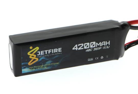 11.1V 4200mAh 40C Li-Po Batareya 3S Batareya