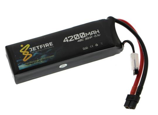 11.1V 4200mAh 40C Li-Po Batareya 3S Batareya - 2