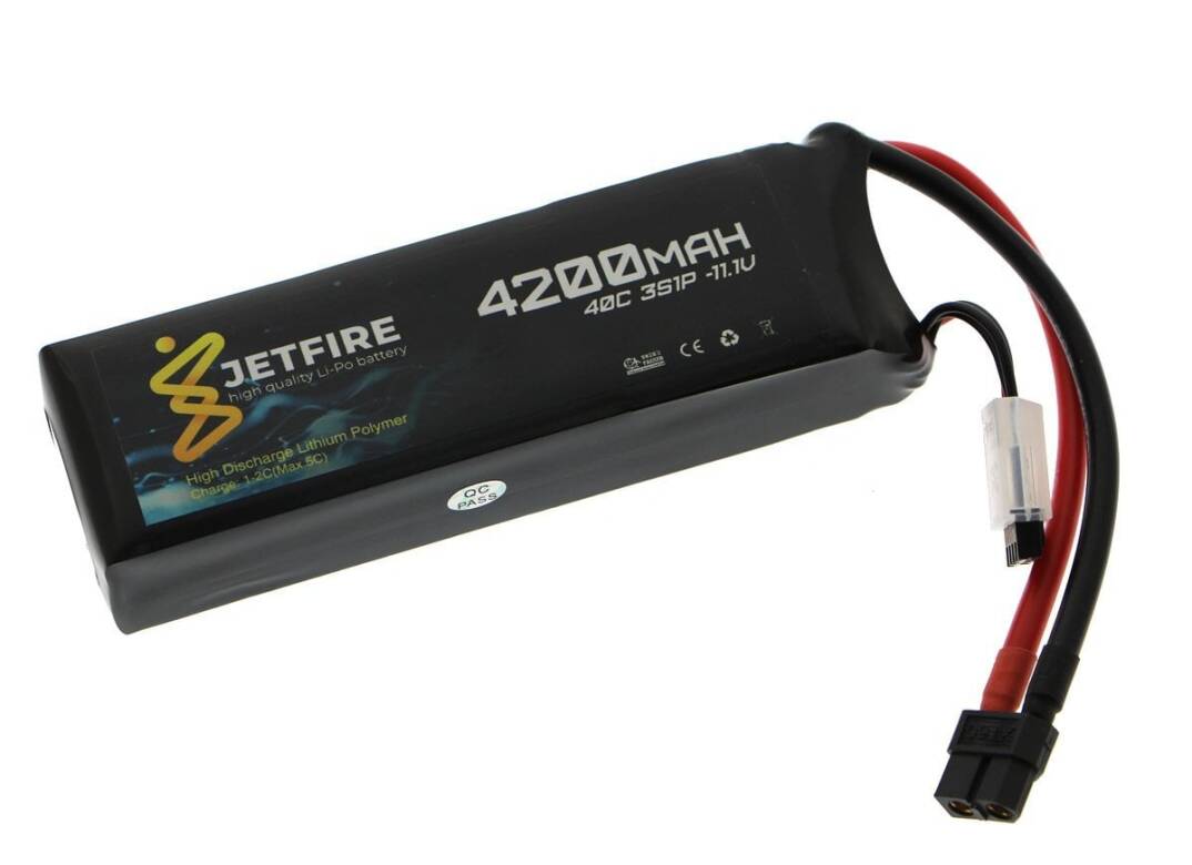 11.1V 4200mAh 40C Li-Po Batareya 3S Batareya - 2