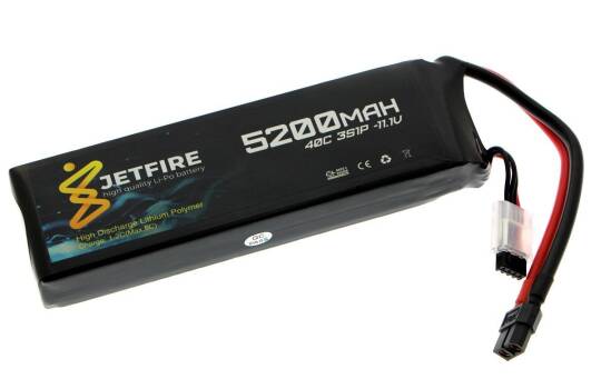 11.1V 5200mAh 40C Li-Po Batareya 3S Batareya - 2