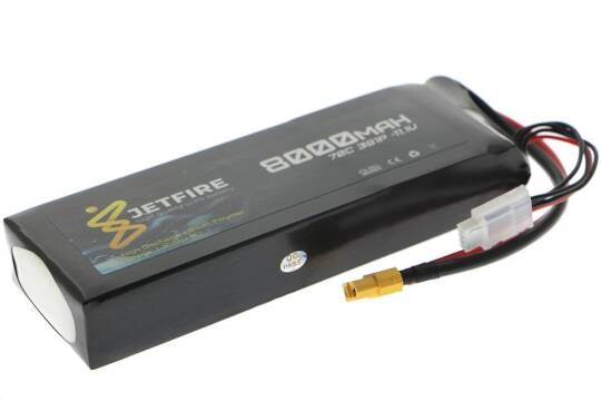 11.1V 8000mAh 70C Li-Po Batareya 3S JetFire Batareya - 2
