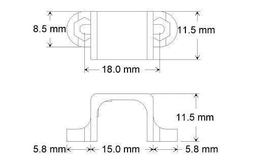 12mm Mikro Motor Tutucu - 2 Ədəd - 4