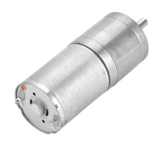 12V 10 RPM 25 mm Reduktorlu DC Motor - 4
