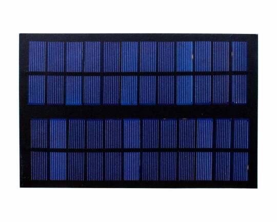 12V 100mA Günəş Paneli 200x130mm - 1