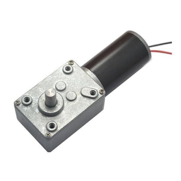 12V 110 RPM L Reduktorlu Torklu DC Motor - 4