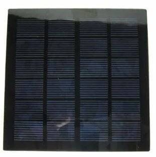 12V 150mA Günəş Batareyası 136x110mm - 1