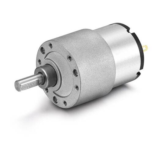 12V 200 RPM 37mm Reduktorlu DC Motor