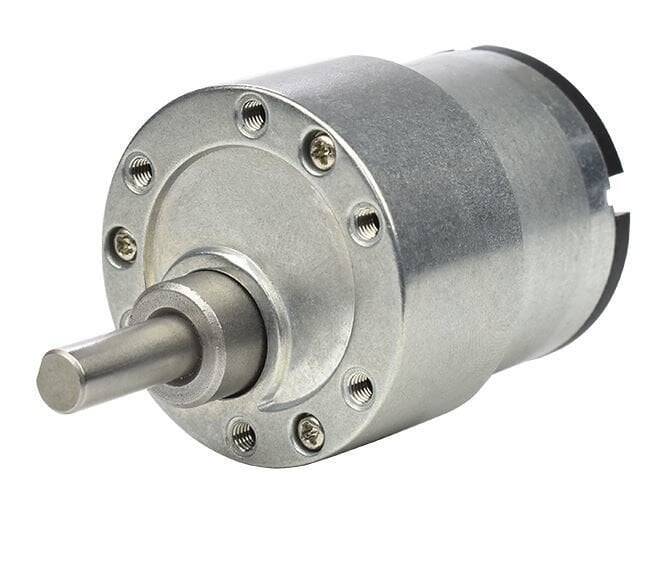 12V 30 RPM 37mm Reduktorlu DC Motor - 3