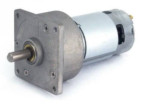 12V 30 RPM 60mm Reduktorlu Kvadrat Flanşlı DC Motor - 2