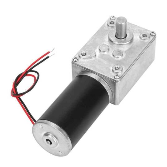 12V 30 RPM L Reduktorlu Torklu DC Motor