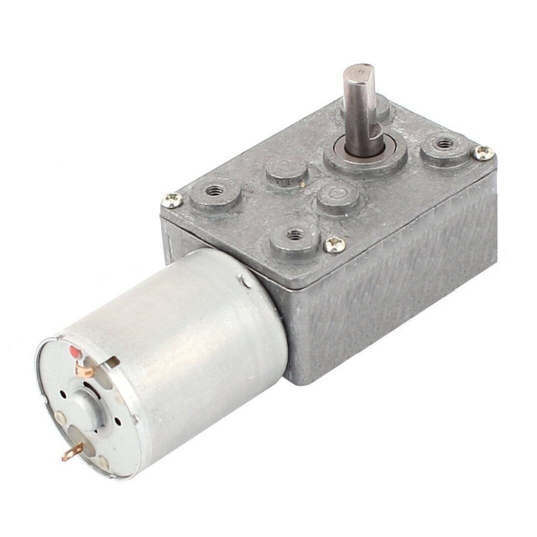 12V L Reduktorlu 200 RPM DC Motor - 2