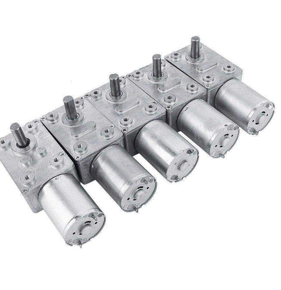 12V L Reduktorlu 200 RPM DC Motor - 3