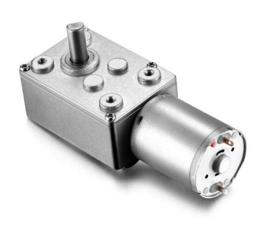 12V L Reduktorlu 300 RPM DC Motor
