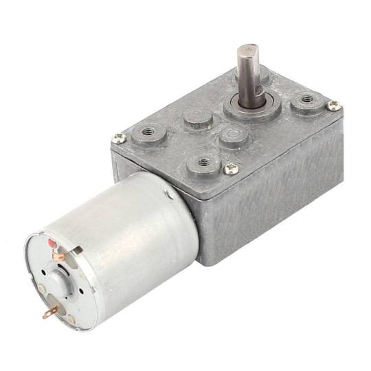 12V L Reduktorlu 300 RPM DC Motor - 2