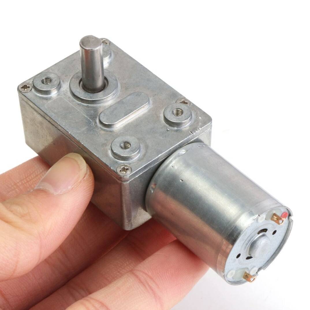 12V L Reduktorlu 300 RPM DC Motor - 4