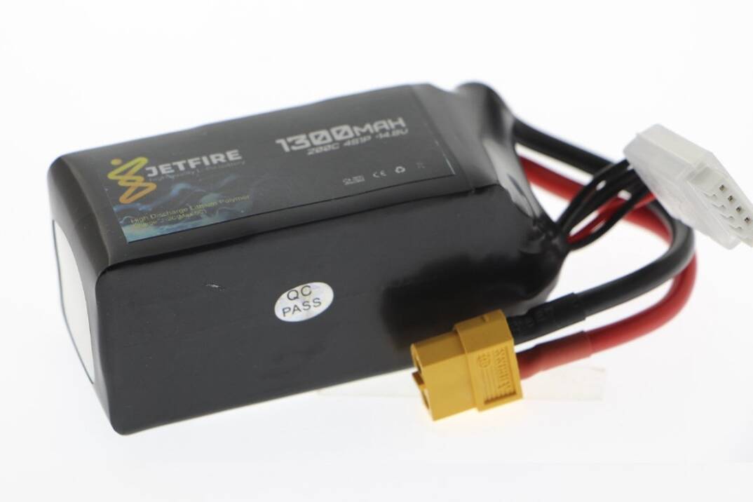 14.8V 1300mAh 200C Li-Po Batareya 4S JetFire Batareya - 2