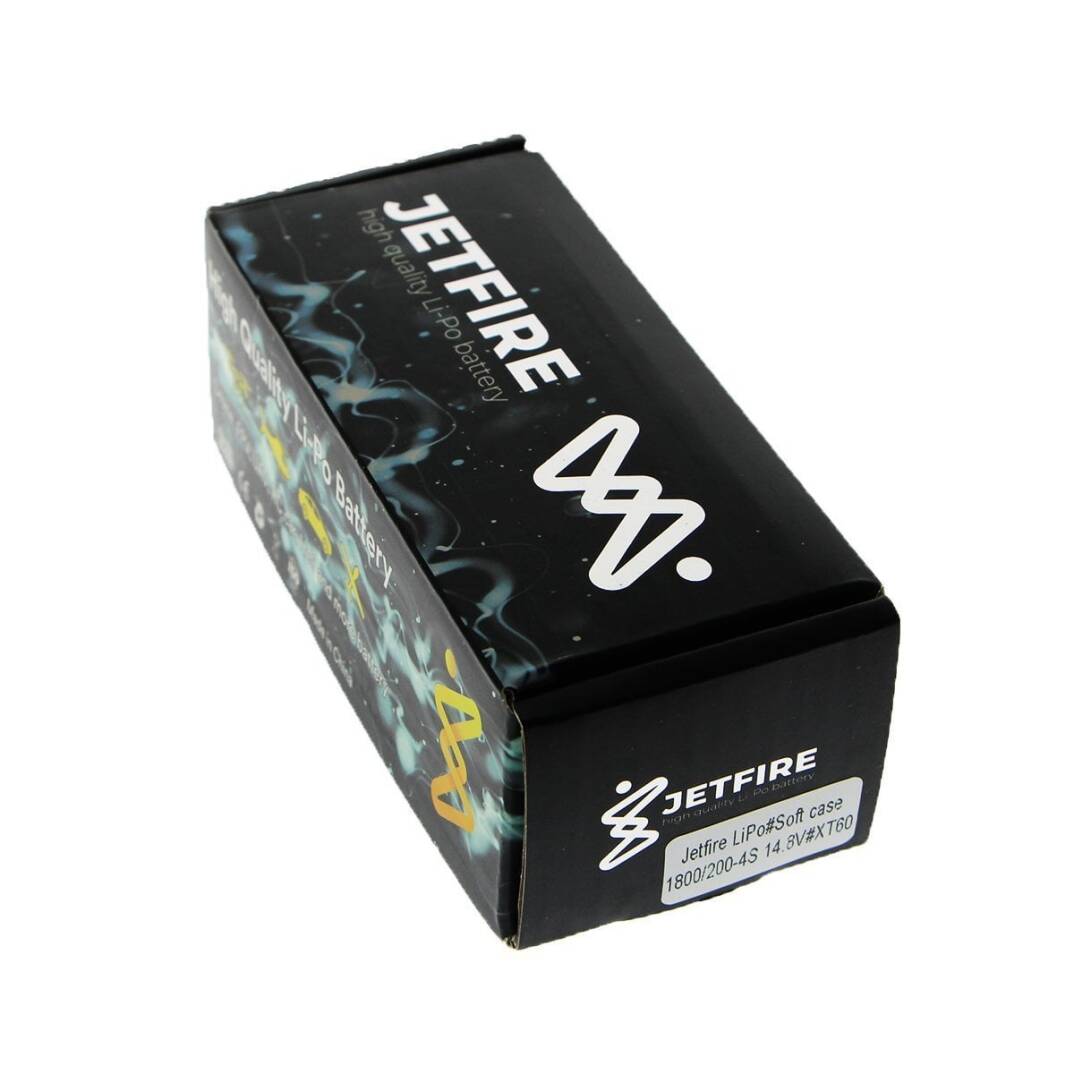 14.8V 1800mAh 200C Li-Po Batareya 4S JetFire Batareya - 3