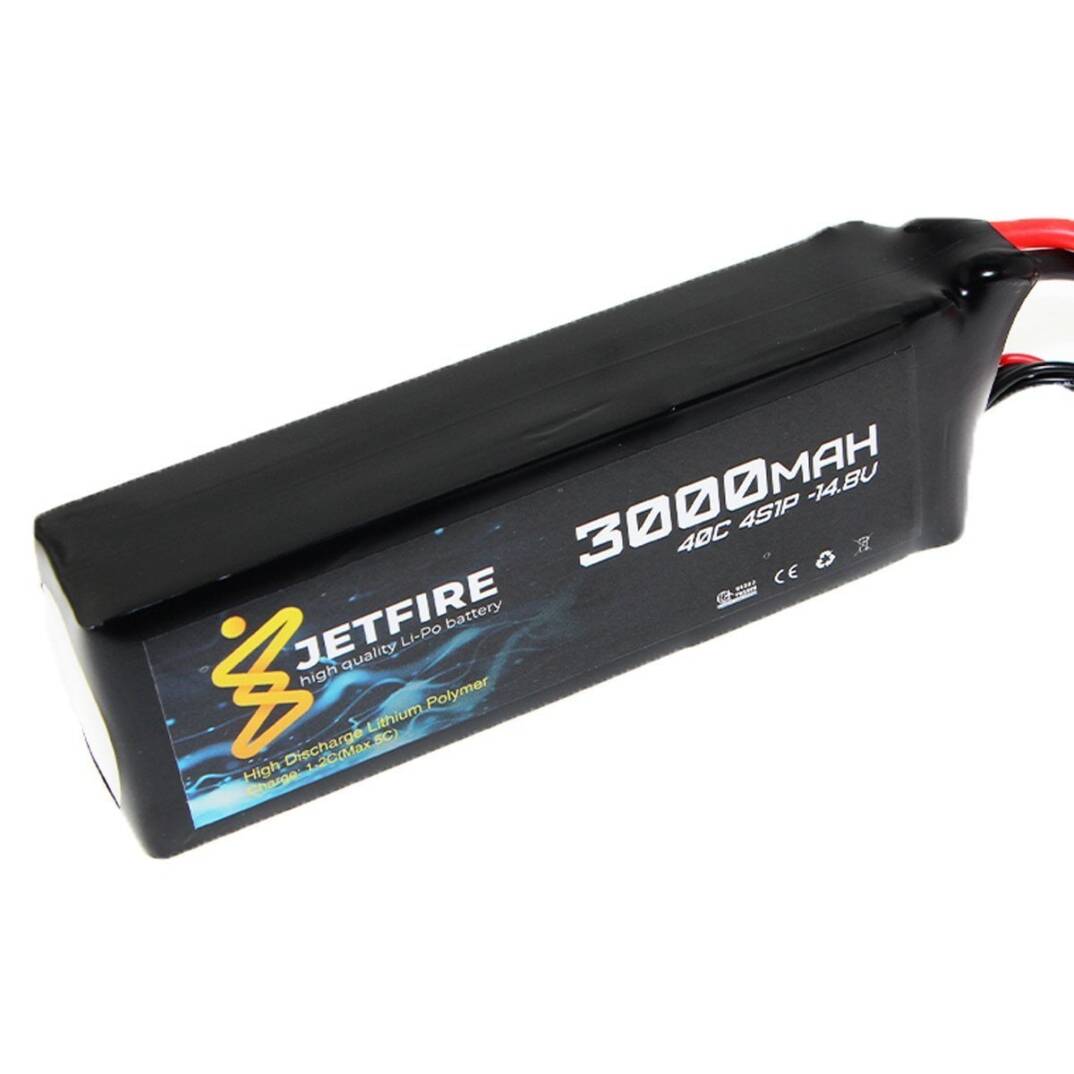 14.8V 3000mAh 40C Li-Po Batareya 4S Batareya - 1