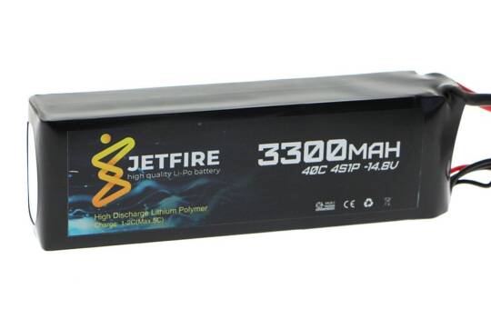 14.8V 3300mAh 40C Li-Po Batareya 4S Batareya