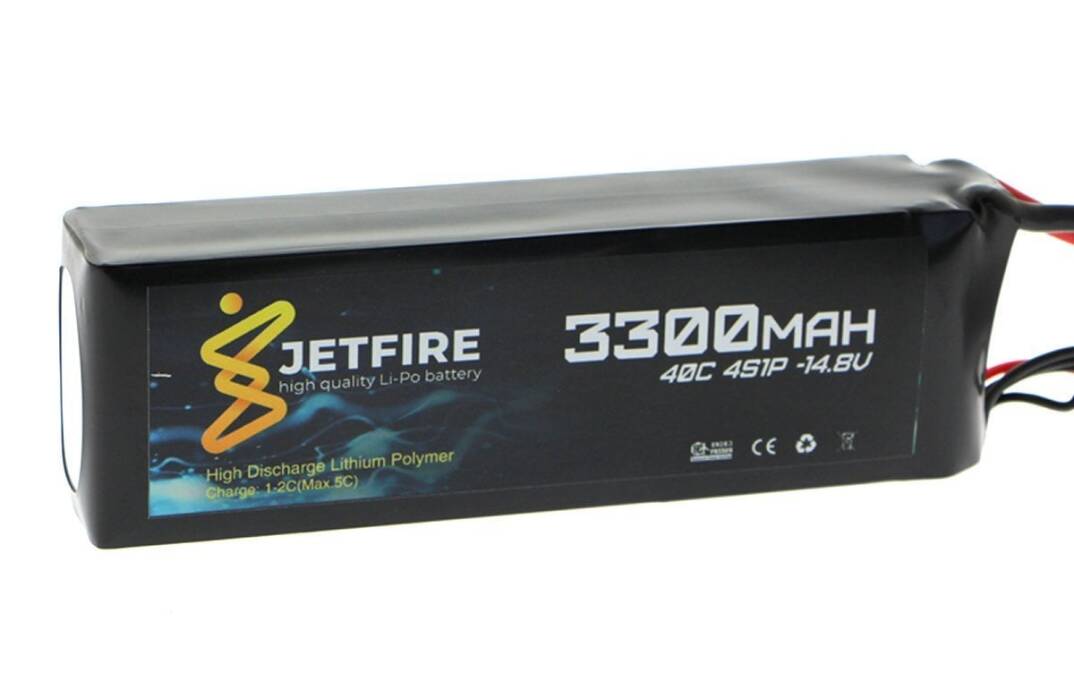 14.8V 3300mAh 40C Li-Po Batareya 4S Batareya - 1