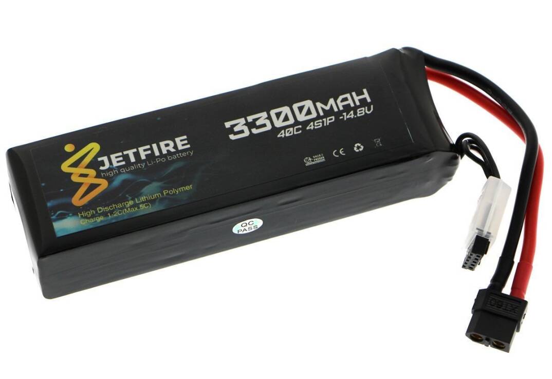 14.8V 3300mAh 40C Li-Po Batareya 4S Batareya - 2