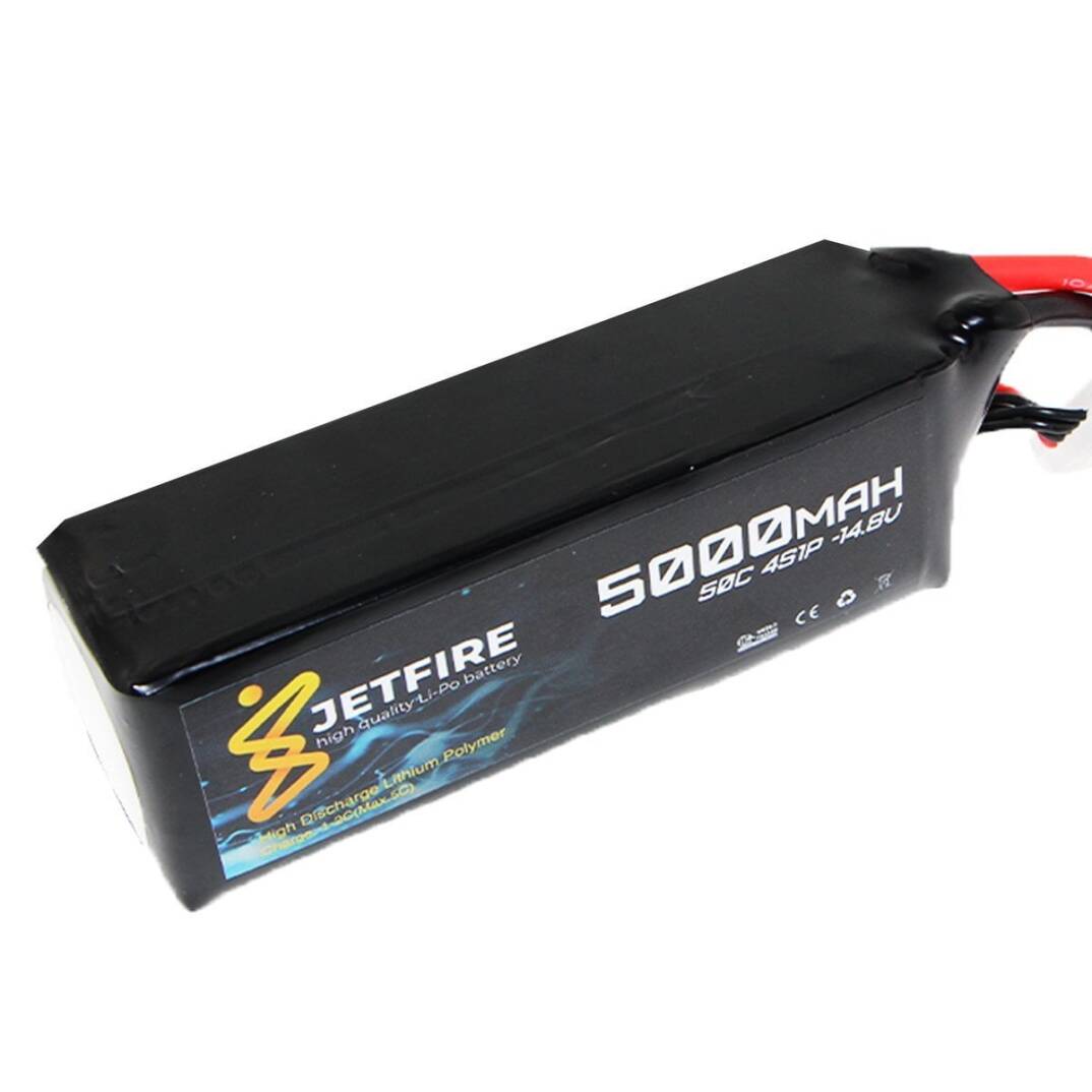 14.8V 5000mAh 50C Li-Po Batareya 4S Batareya - 1