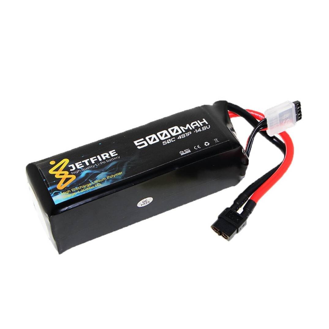 14.8V 5000mAh 50C Li-Po Batareya 4S Batareya - 2
