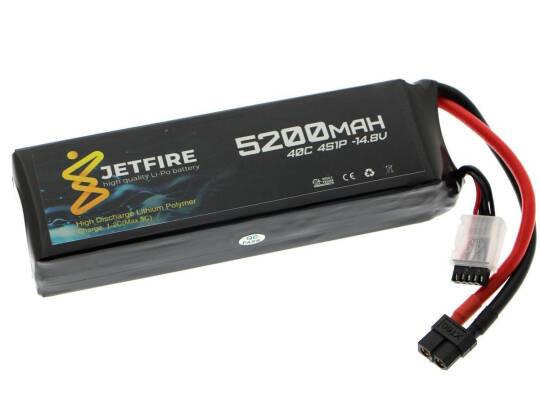 14.8V 5200mAh 40C Li-Po Batareya 4S Batareya - 2