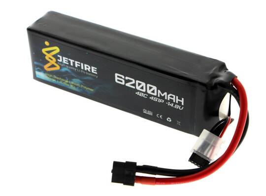 14.8V 6200mAh 40C Li-Po Batareya 4S Batareya - 2