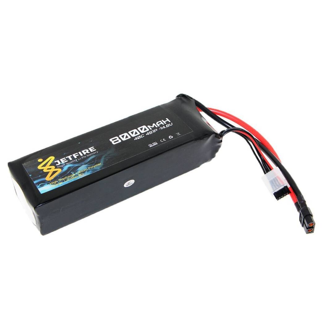 14.8V 8000mAh 40C Li-Po Batareya 4S JetFire Batareya - 2