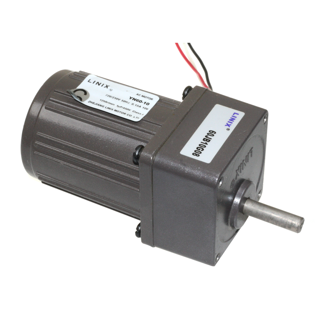 220V 125 RPM 60 mm Reduktorlu AC Motor - 1