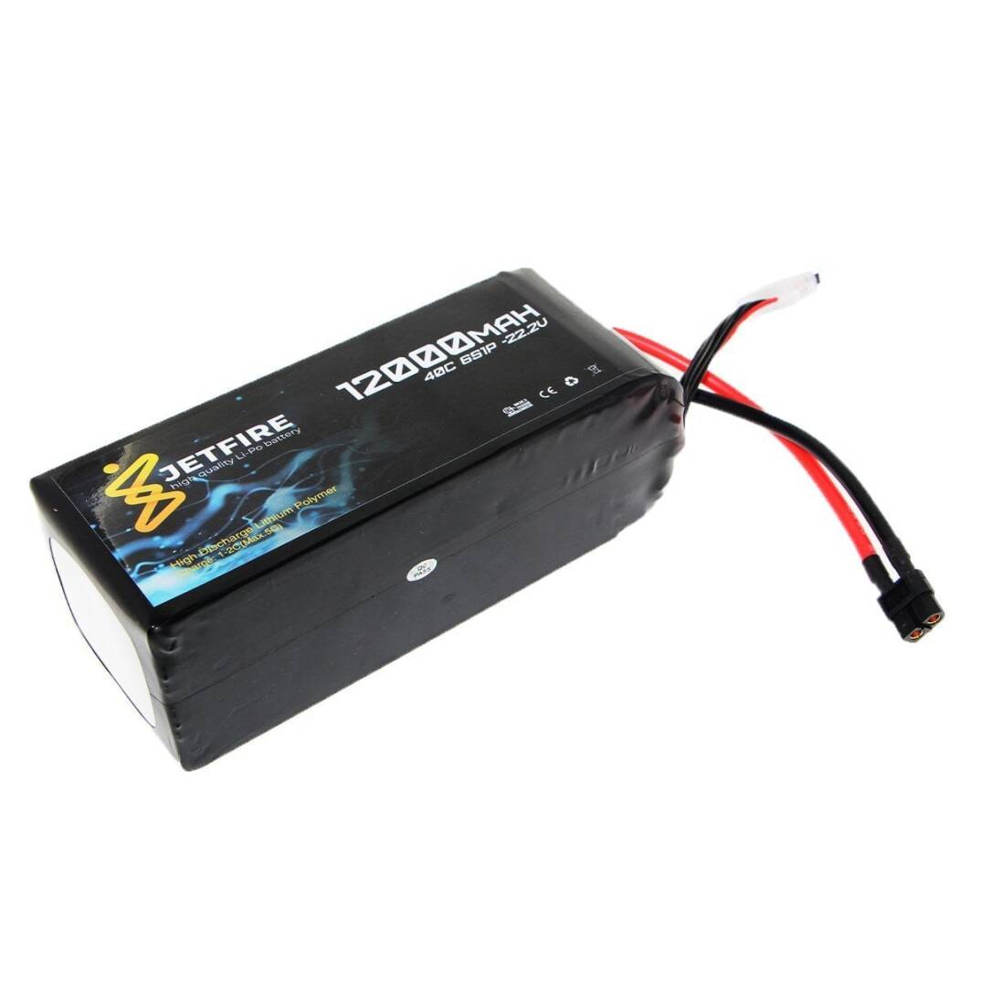 22.2V 12000mAh 40C Li-Po Batareya 6S JetFire Batareya - 2