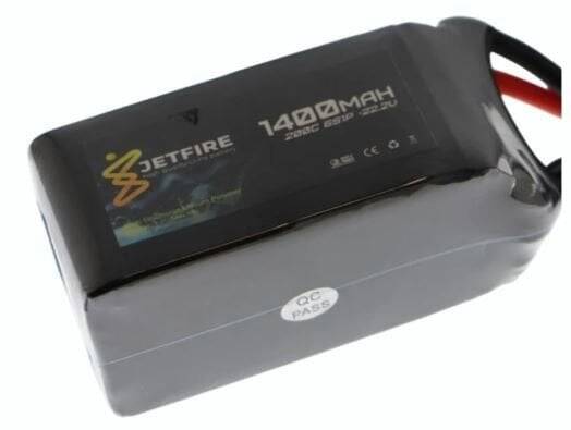 22.2V 1400mAh 200C Li-Po Batareya 6S JetFire Batareya - 1