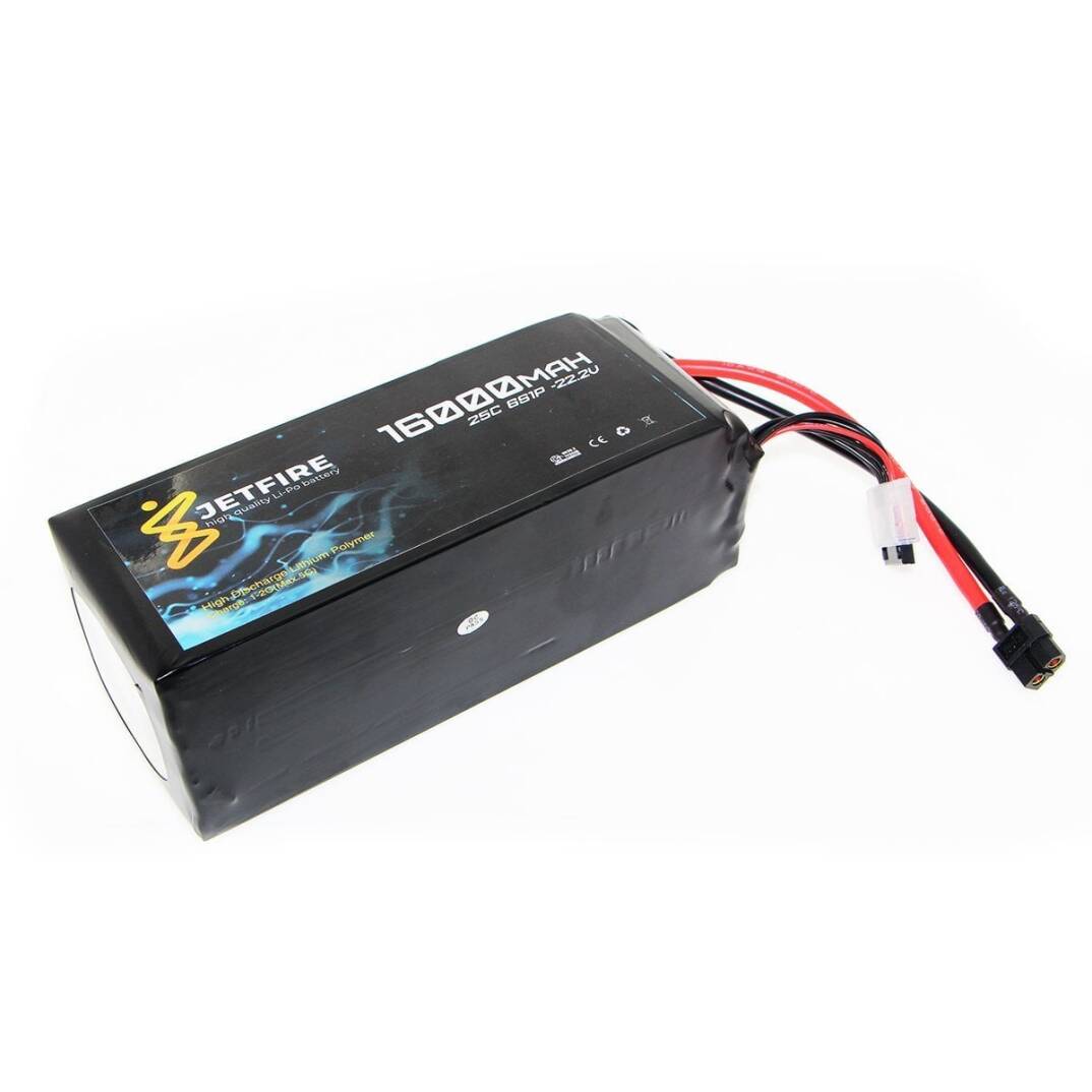 22.2V 16000mAh 25C Li-Po Batareya 6S JetFire Batareya - 2