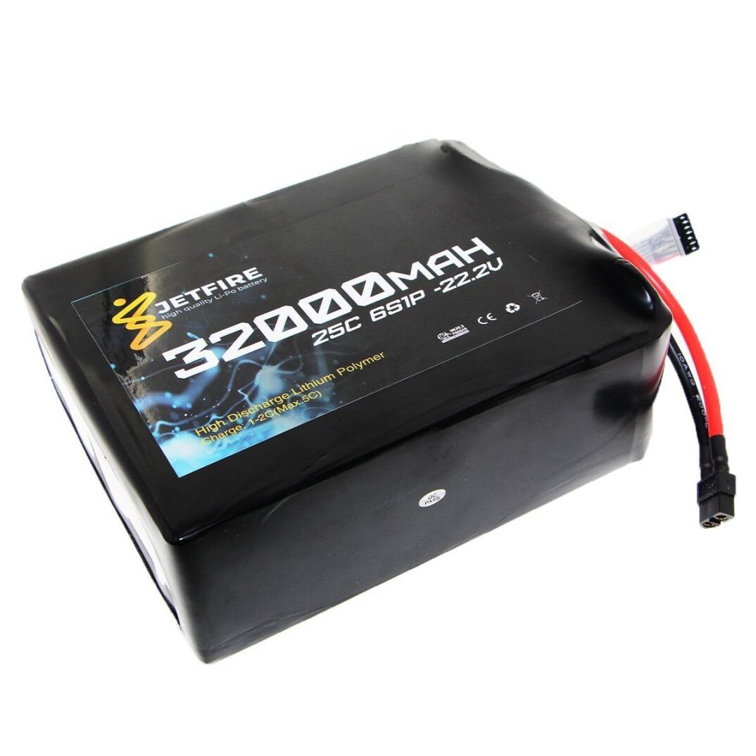22.2V 32000mAh 25C Li-Po Batareya 6S JetFire Batareya - 2