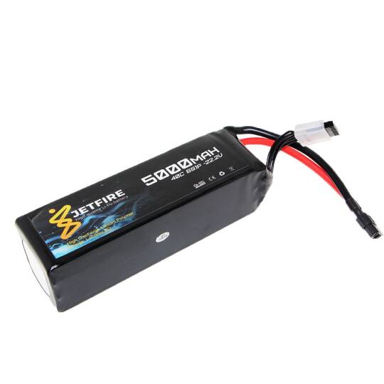 22.2V 5000mAh 40C Li-Po Batareya 6S JetFire Batareya - 2
