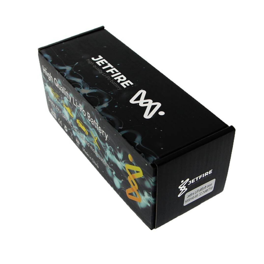 22.2V 5000mAh 40C Li-Po Batareya 6S JetFire Batareya - 3