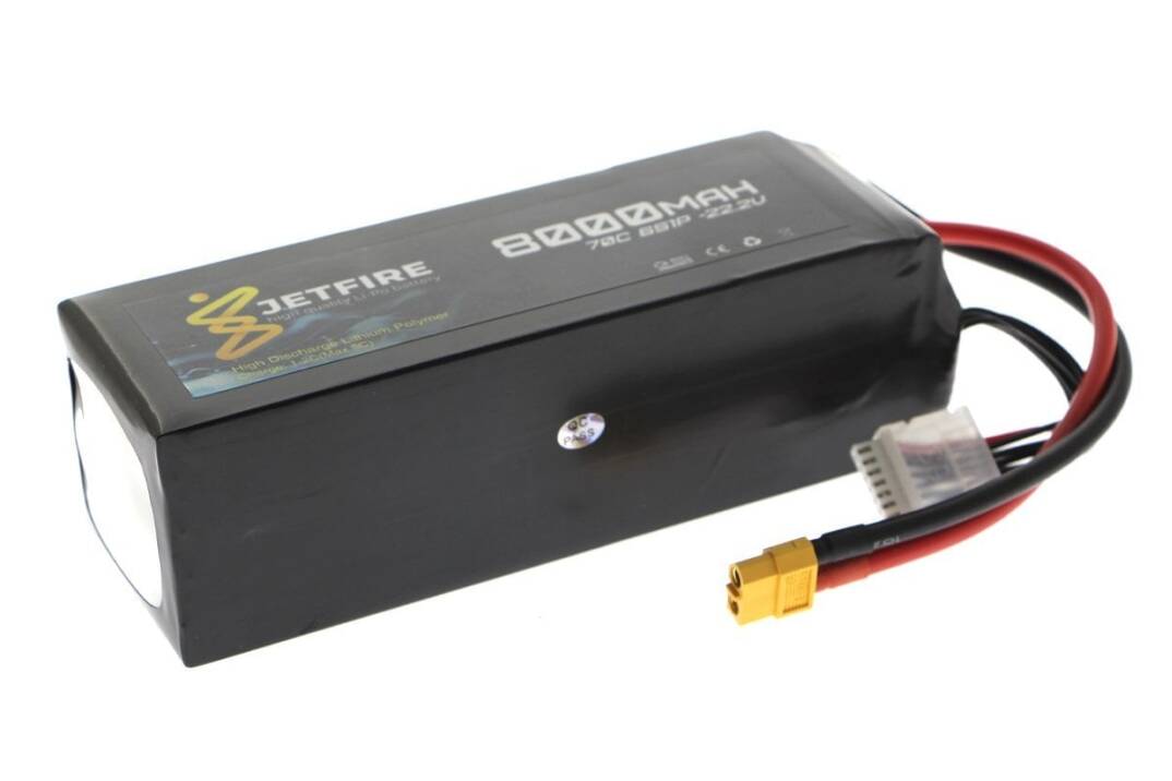 22.2V 8000mAh 70C Li-Po Batareya 6S JetFire Batareya - 2