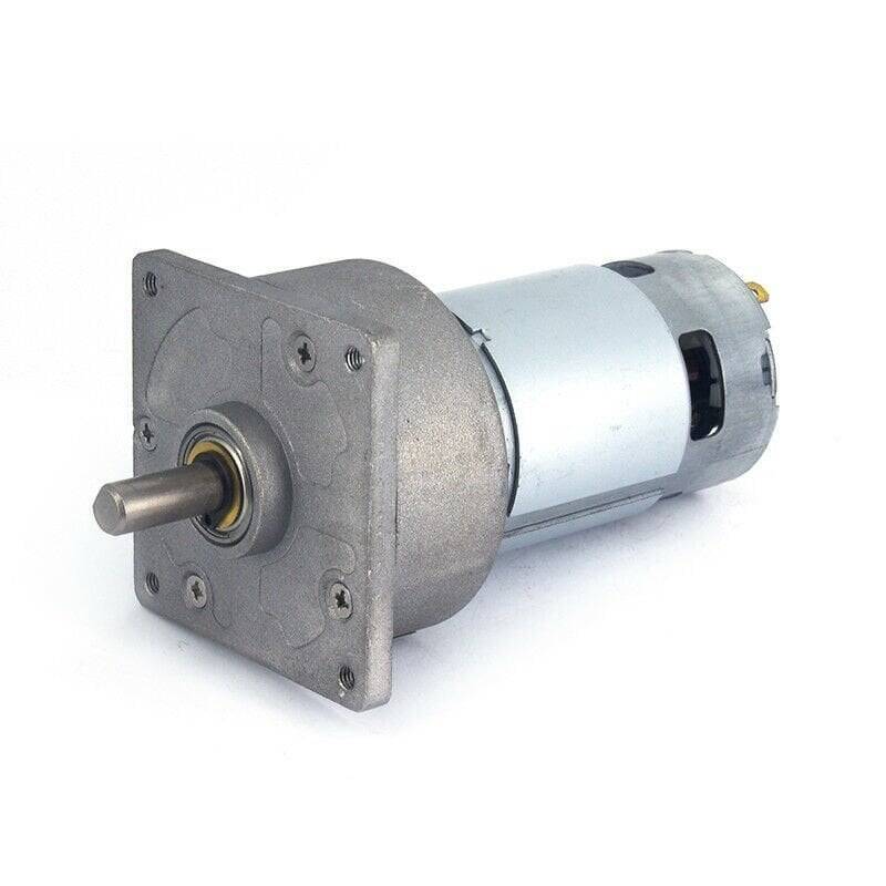 24V 100 RPM 60mm Reduktorlu Kvadrat Flanşlı DC Motor - 2