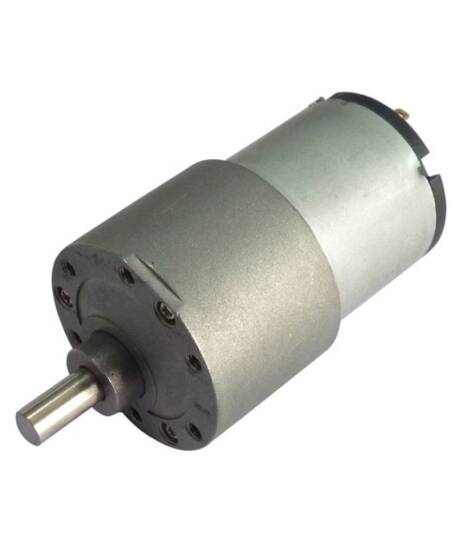24V 180 RPM 37mm Reduktorlu DC Motor