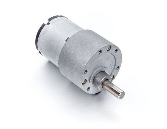 24V 400 RPM 37mm Reduktorlu DC Motor - 4