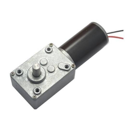 24V 400 RPM L Reduktorlu Torklu DC Motor - 4