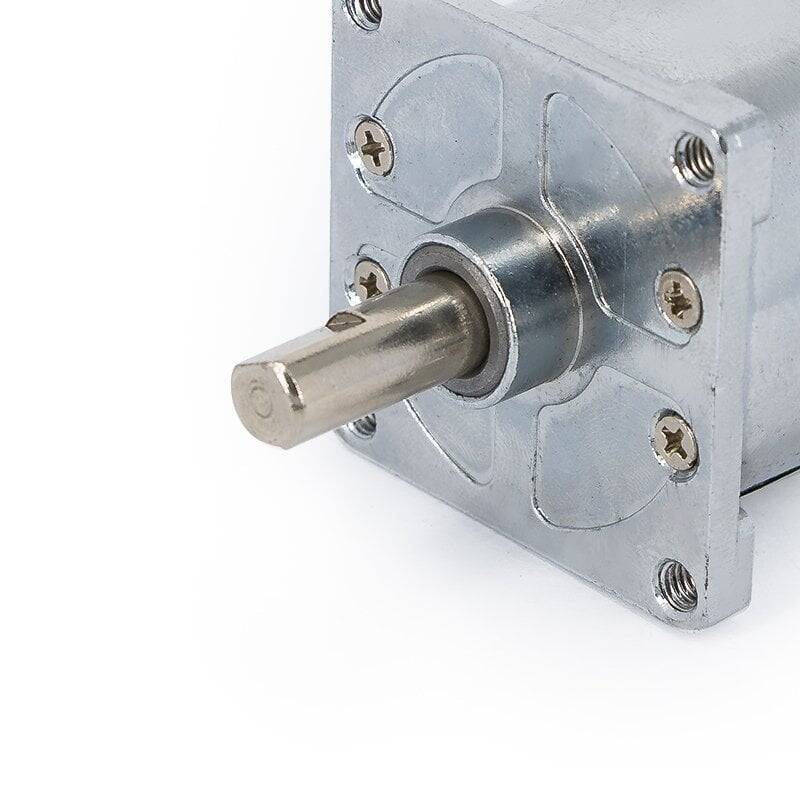 24V 60 RPM 42mm Reduktorlu Kvadrat Flanşlı Uzun DC Motor - 3
